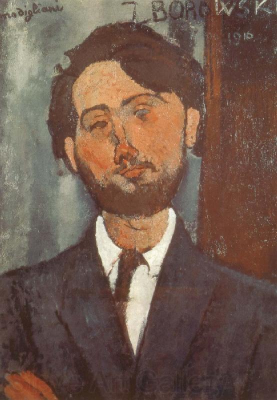 Amedeo Modigliani Portrait of Leopold zborowski Norge oil painting art